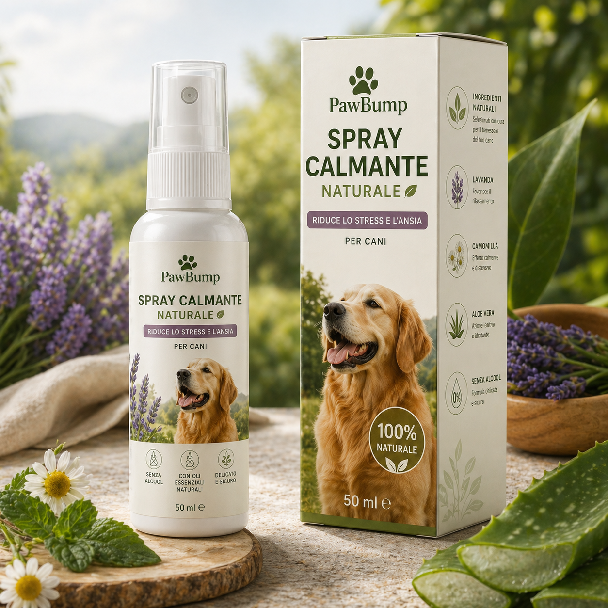 Spray Calmante Naturale PawBump